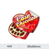 500 Adesivos - 60x60mm